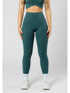 Paragon Activewear Reluna High-Rise Sculptseam Plus Leggings Teal Green Medium